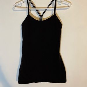 Lululemon Power Y Tank (Black)